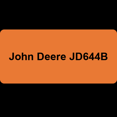John Deere JD644B